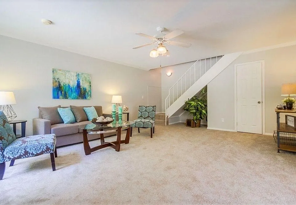 Spacious living room (furniture and decor not provided)