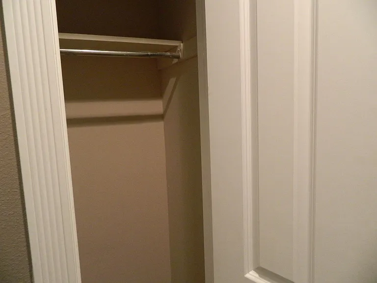 Hallway coat closet
