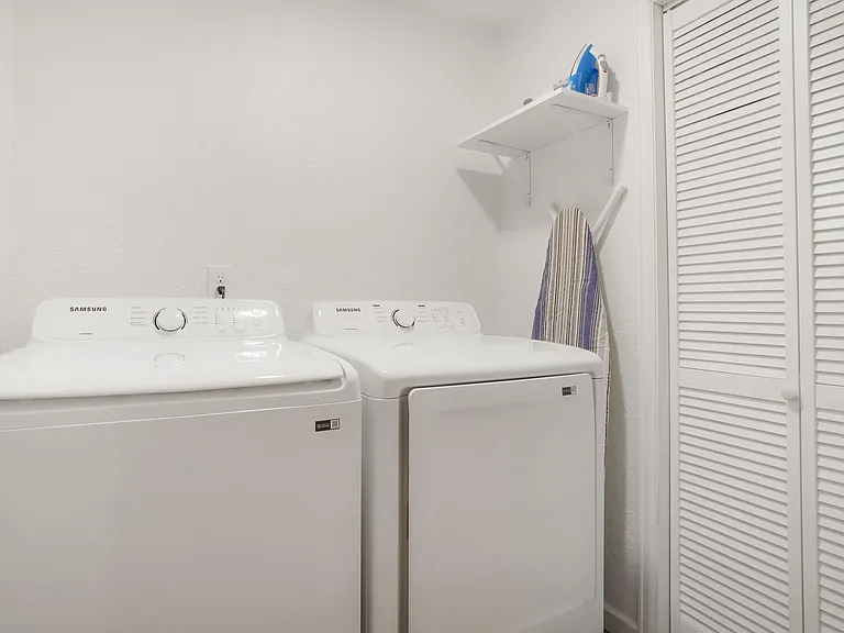 Basement laundry