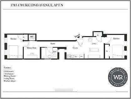 2nd image of 1705 2nd Ave APT 3N
