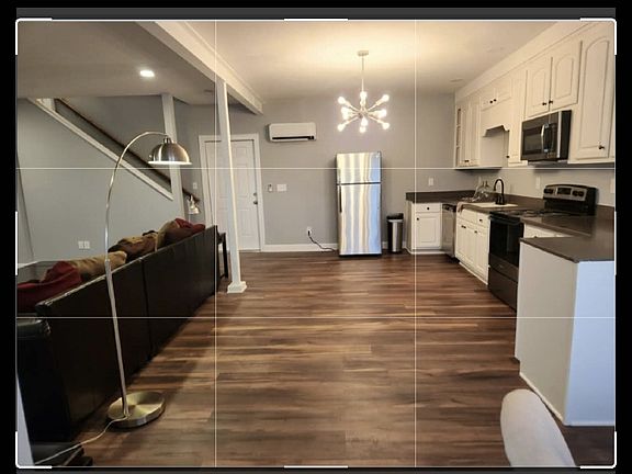 30x82 stainless steel kitchen island/ prep table will be included in this space.