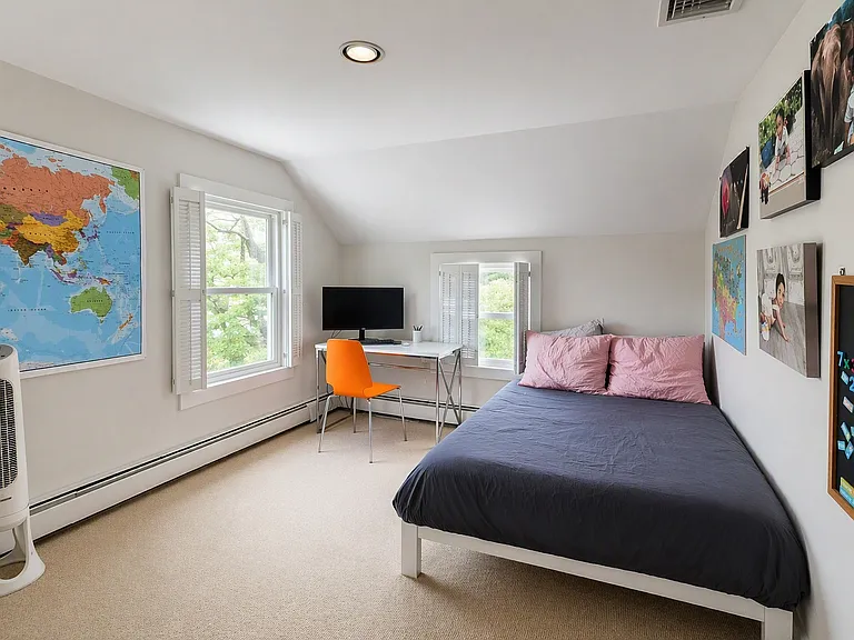 2nd floor bedroom and study