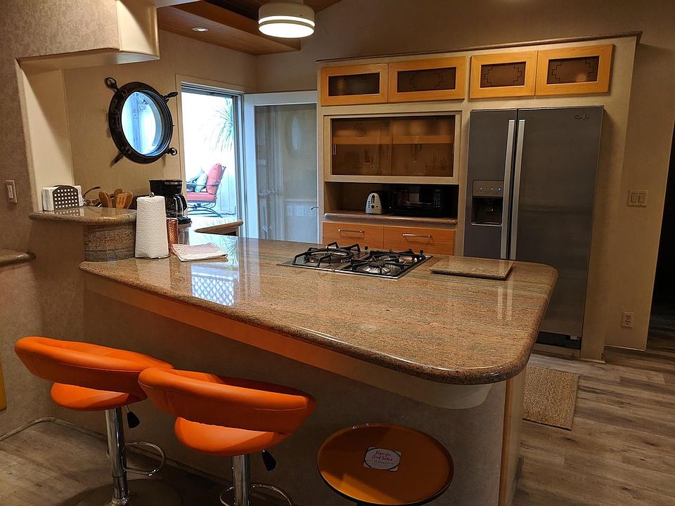Large Granite eating Bar