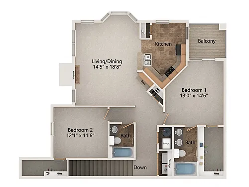 Floor plan Cardinal