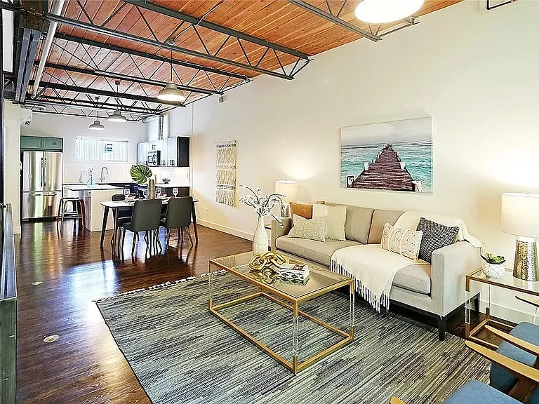 Living room and Kitchen adjacent