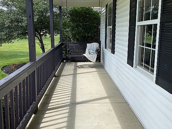 Relax on the porch swing