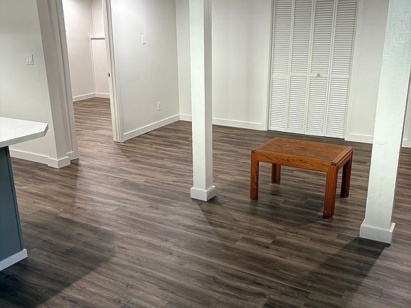 Large living area with additional closets