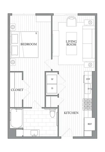 Floor plan 1J