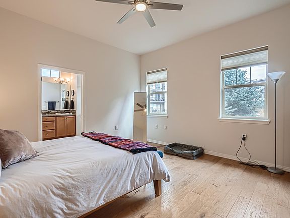 Primary bedroom with room for a king-sized bed