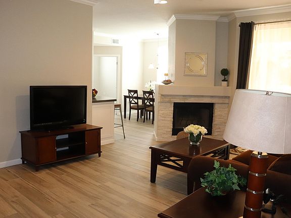 Fireplace in living room