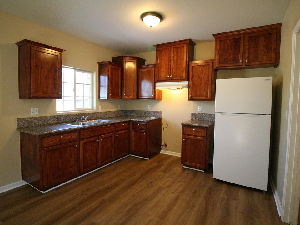 Kitchen with granite counters