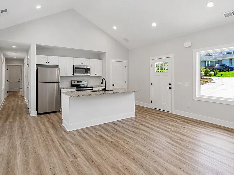 Living Room and Hallway