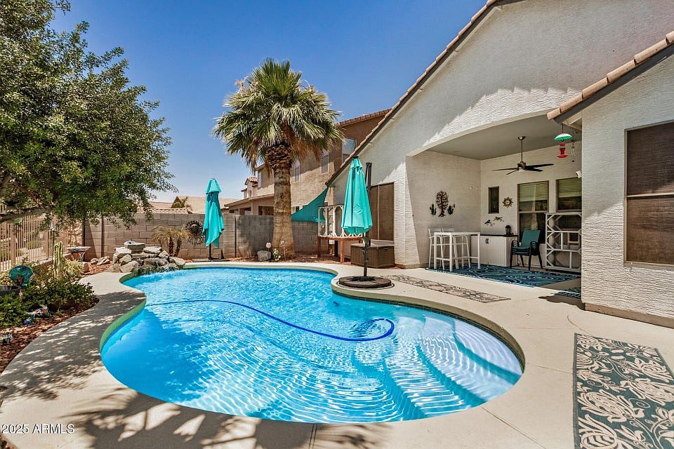 Solar Heated Pool.
