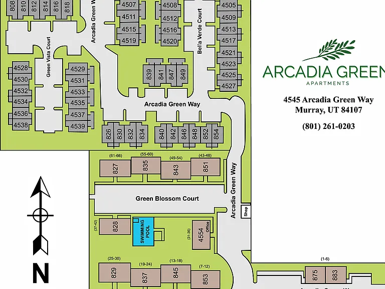 Arcadia Map