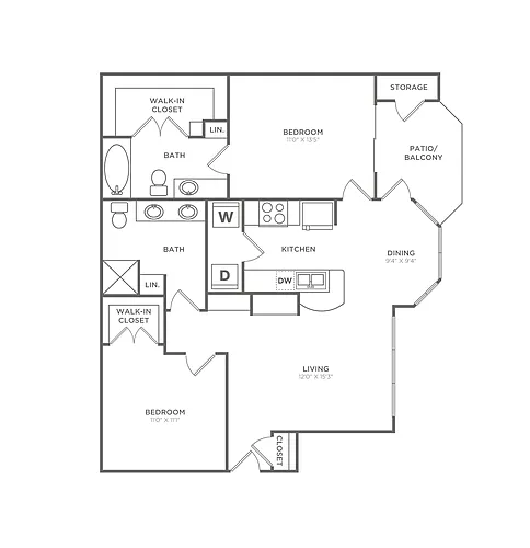 Floor plan B-Tailored