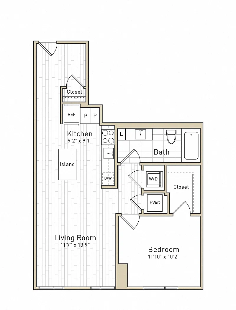 Floor plan A14A - Rise