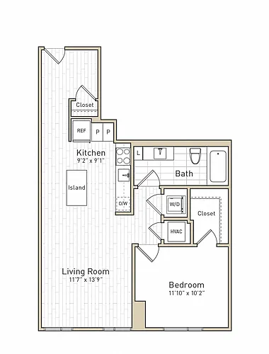 Floor plan A14A - Rise