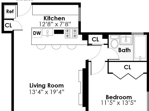 2nd image of 61 W 9th St APT 8E