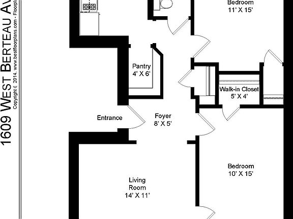 5th image of 1609 W Berteau Ave #3E