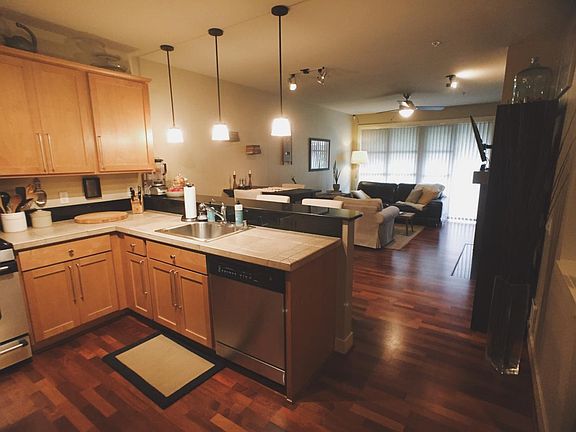 view as you walk in unit