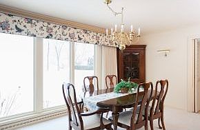 Formal Dining with Lake View