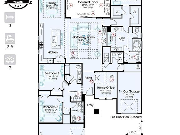 2nd image of 602 PALM CREST Drive