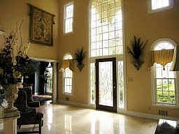 Massive two story Foyer