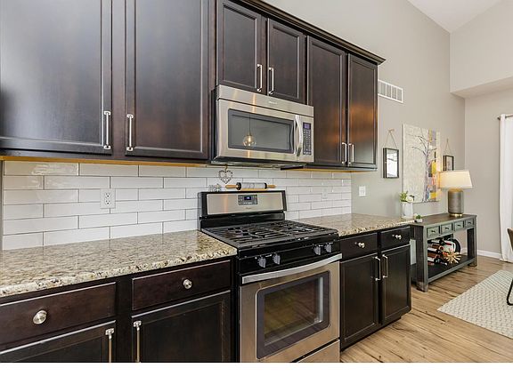 Kitchen with stainless appliances