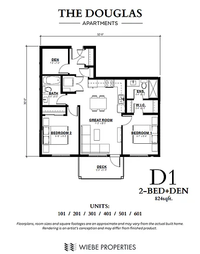 Floor plan 201