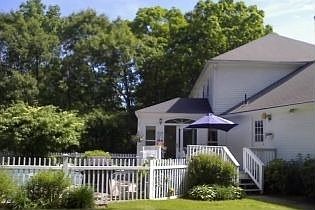 Rear view from side lawn
