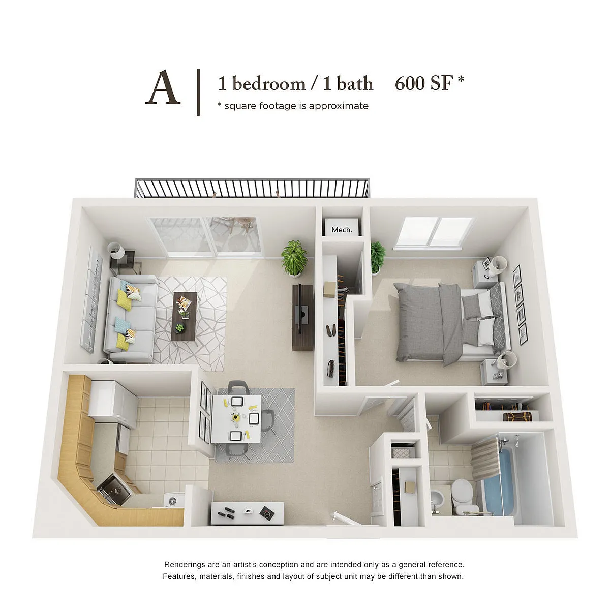 Floor plan A