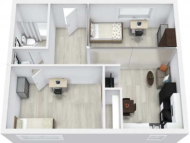 Floor plan Large Abrego Sunshine