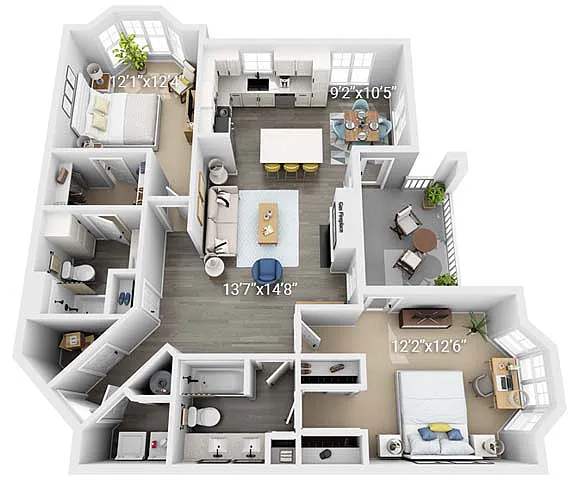Floor plan B1 Legacy