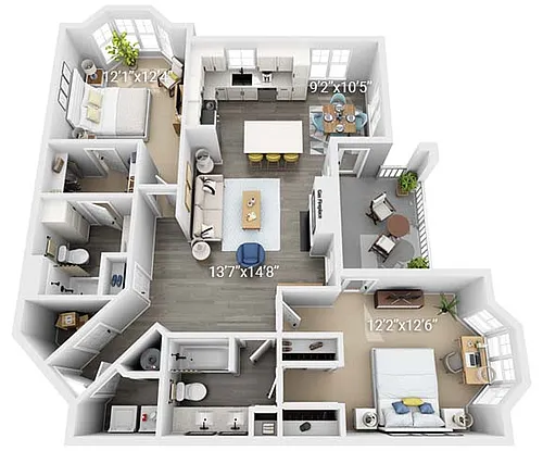 Floor plan B1 Legacy
