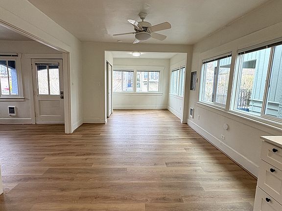 Dining and sleeping area from kitchen.