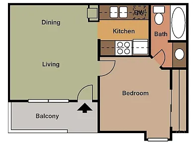 Floor plan A1 Aspen