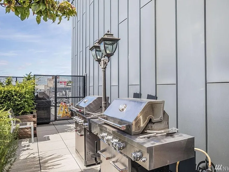 Roof top BBQ