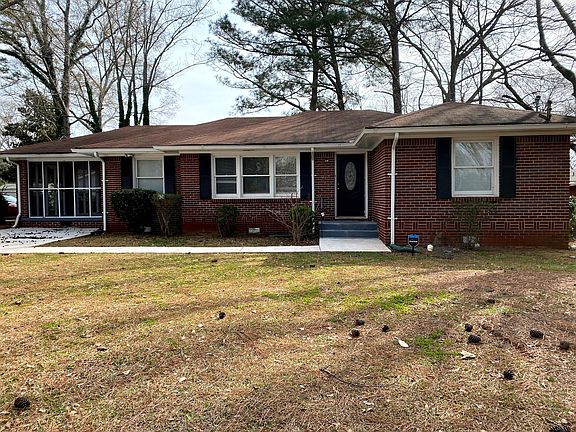 Recently renovated mid-century brick home in East Atlanta Village.