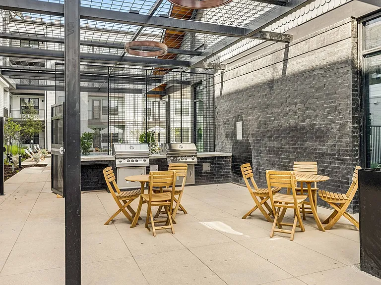 Outdoor Kitchen with Grill Station