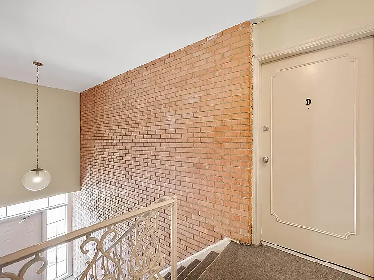 2nd floor apartment entrance.