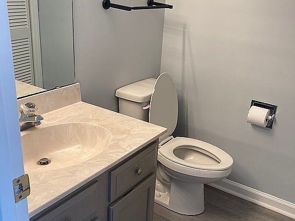 Downstairs half bath