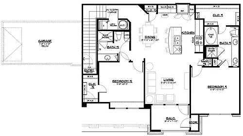 Floor plan B3