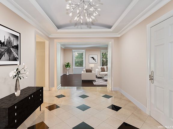 Reception Gallery, View into Living Room