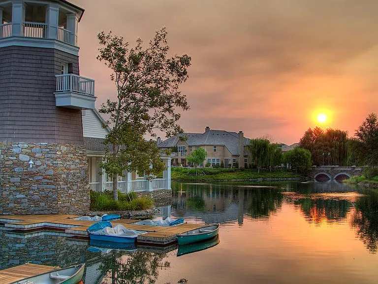 Sunset at Bridgeport