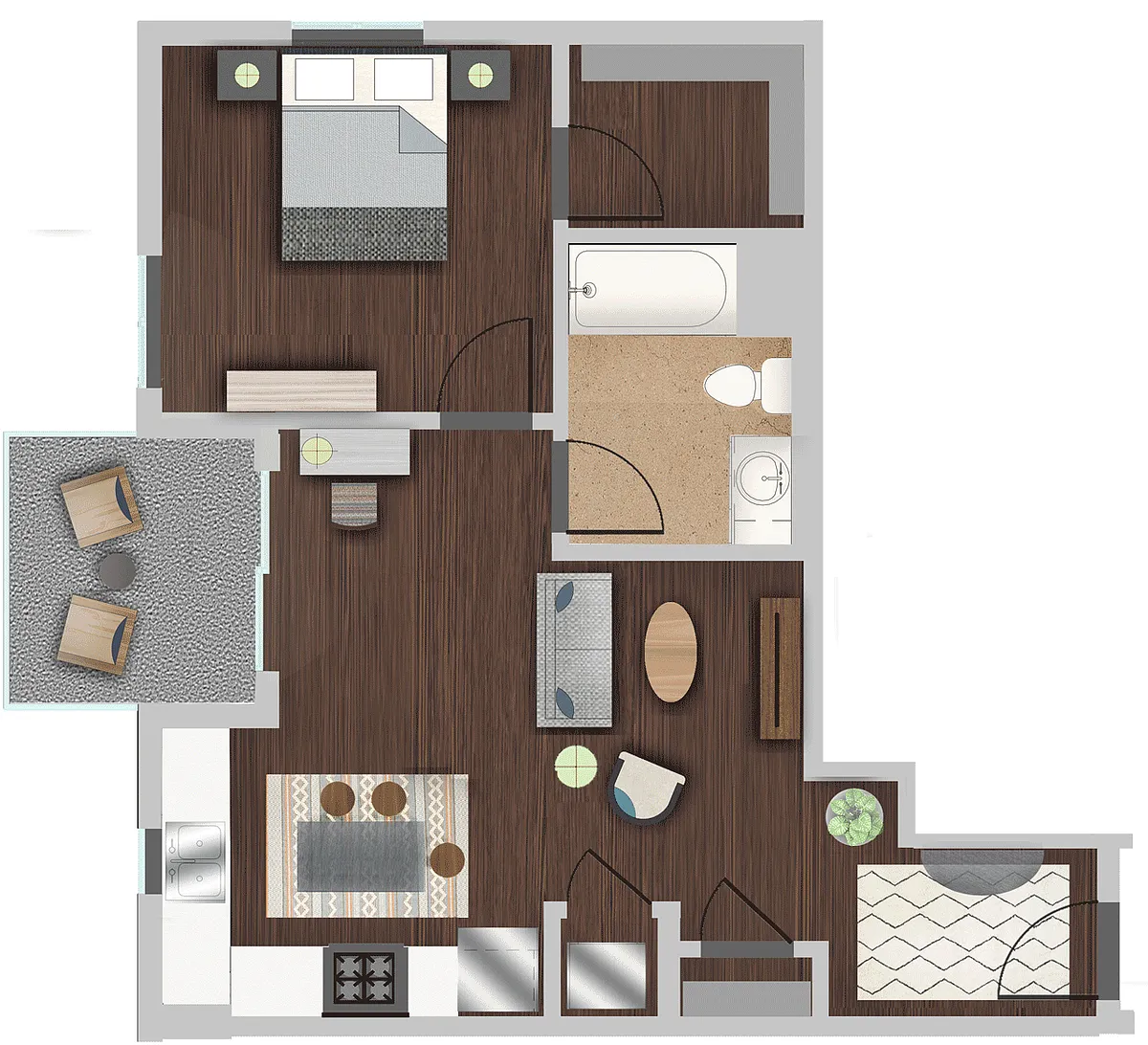 Floor plan B2