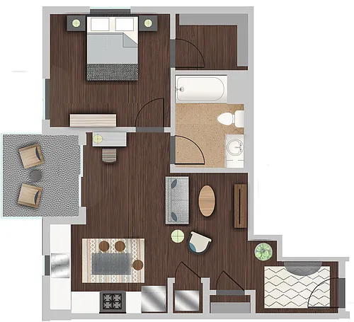 Floor plan B2