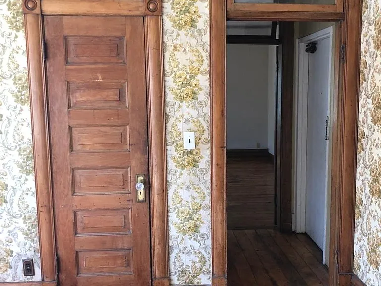 Entry way from kitchen/living space