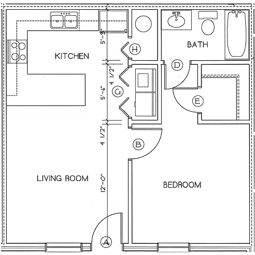Floor plan The Pinot