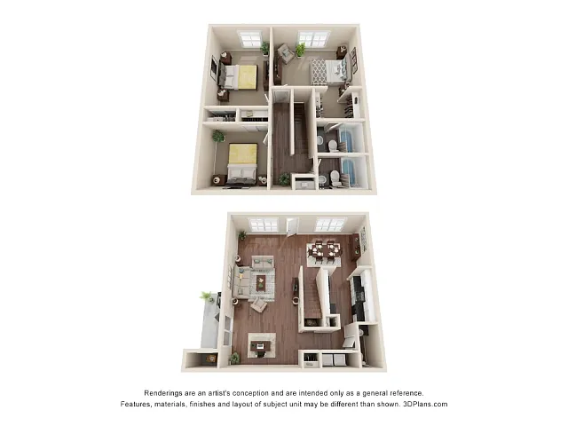 Floor plan C2 Townhome