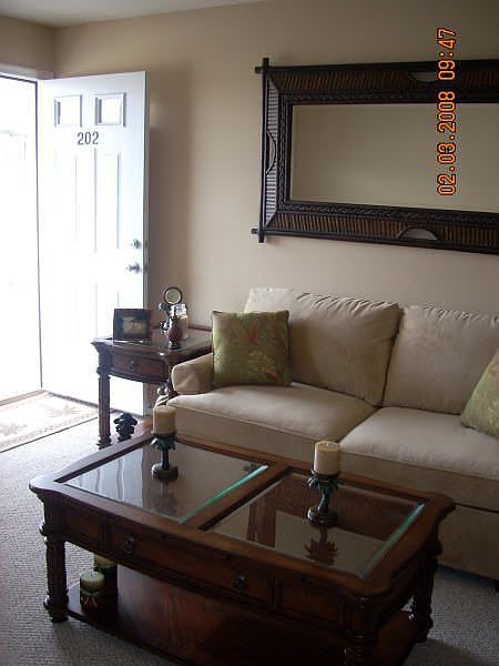 Living Room View from Dining Area